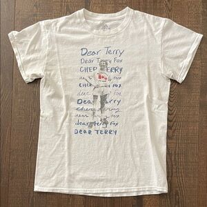 Adidas running terry fox t shirt